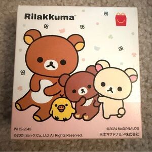 Rilakkuma Puzzle With Case Japanese McDonald’s Toy 2024 Japan Kiiroi Tori